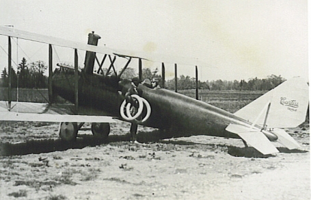 Long Branch Aerodrome - Curtiss Airplane - c1917