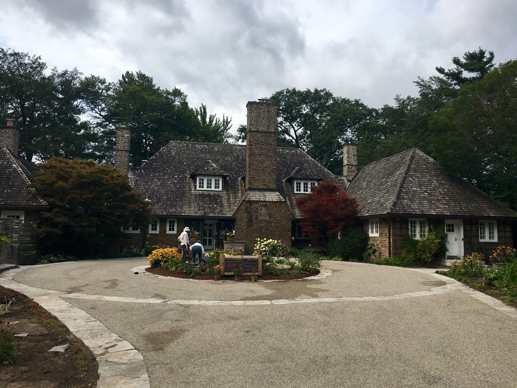 House driveway