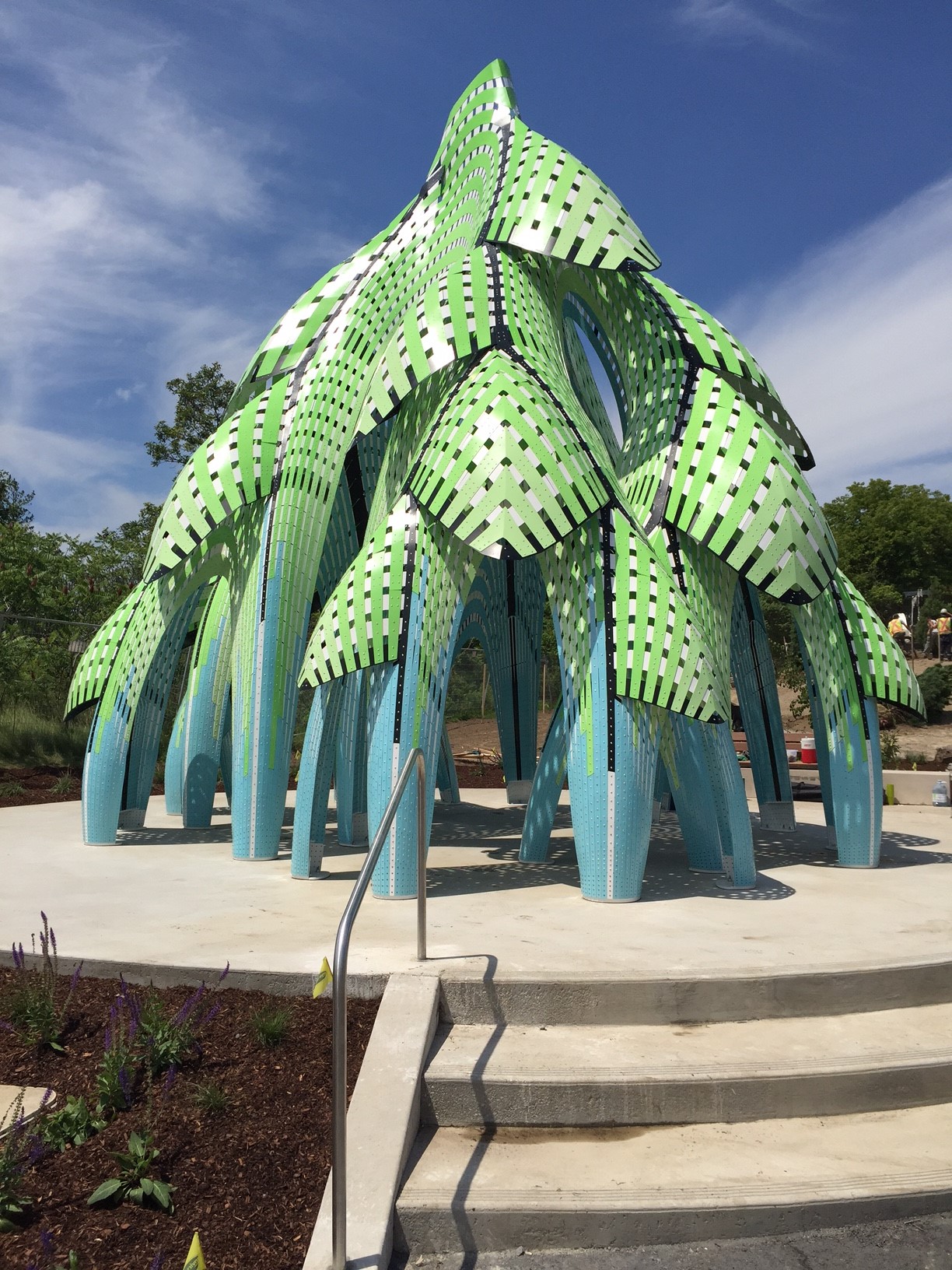 pine sanctuary sculpture