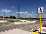 Walking to the transitway